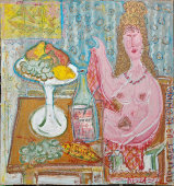 Картина «Привет из Крыма», фанера, масло, СССР, 1972 г.