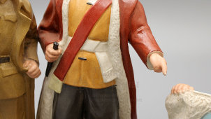 Статуэтка периода культурной революции в Китае, фарфор, 1960-70 гг.