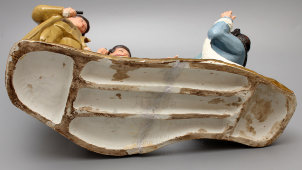 Статуэтка периода культурной революции в Китае, фарфор, 1960-70 гг.