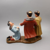 Статуэтка периода культурной революции в Китае, фарфор, 1960-70 гг.