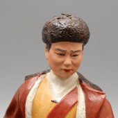 Статуэтка периода культурной революции в Китае, фарфор, 1960-70 гг.