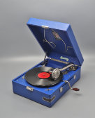 Советский патефон «Дружба», модель ПГ-54, Артель «Граммофон», Ленинград, 1950-е