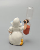 Винтажный кухонный таймер для варки яиц «Голландская девушка», 6 мин 46 сек, песочные часы, фарфор, Европа, 1930-е