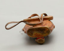 Миниатюра «Собака и кот», венская бронза, Европа, Австрия, 19 в.