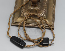 Настольная лампа банкира «Emeralite» (Изумруд), серия № 8734, латунь, стекло, США, 1916-1930 гг.