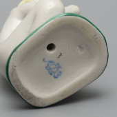 Фигурка «Юный скульптор» (малая), скульптор Столбова Г. С., фарфор ЛФЗ, 1950-60 гг.