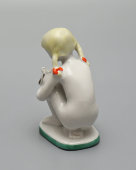 Фигурка «Юный скульптор» (малая), скульптор Столбова Г. С., фарфор ЛФЗ, 1950-60 гг.