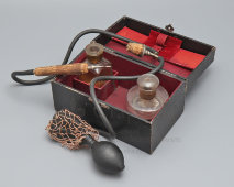 Старинный платино-выжигательный аппарат в коробке, руководство пользования, Россия, до 1917 г.