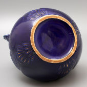 Ваза «Рыбы», автор Филянская В. Г., Конаково, 1950-60 гг.