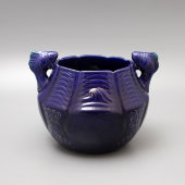 Ваза «Рыбы», автор Филянская В. Г., Конаково, 1950-60 гг.