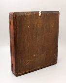 Икона в латунном окладе «Спас Вседержитель», Россия, Москва, нач. 20 в.