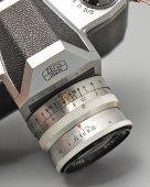 Немецкий зеркальный пленочный фотоаппарат «Zeiss Ikon Contax S», объектив Biotar 2/5,8 T Carl Zeiss Jena, ГДР, 1949-52 гг.