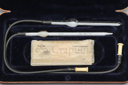 Старинный набор для забора крови (Blutkörperzählapparat), Carl Zeiss Jena, Германия, нач. 20 в.