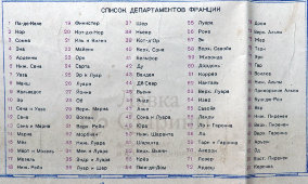 Советская карта «Франция, Париж и окрестности», бумага, Главное Управление геодезии и картографии при СНК СССР, 1938-46 гг.