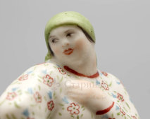 Танцовщица из триптиха «Плясуньи», автор Данько Н. Я., ЛФЗ, ранние Советы, нач. 1930-х