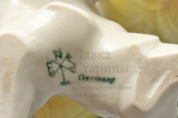 Статуэтка «Попугай», фарфор, мануфактура Карл Энс, Германия, до 1940-х