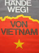 Плакат «Hande weg von Vietnam» (Держись подальше от Вьетнама)