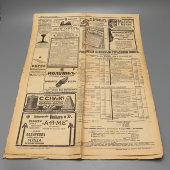 Старинная авторитетная политическая газета «Голос Москвы», № 68, Москва, 24 марта 1909 г.