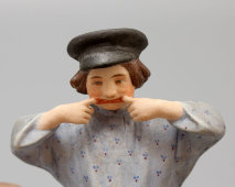 Скульптурная группа «Крестьянские дети», бисквит, Гарднер, 1870-1890 гг.