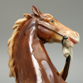Фарфоровая статуэтка «Укрощение коня», фабрика HEINZ & Co, Германия, 1950-е