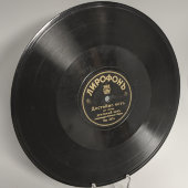 Пластинка с церковной музыкой. «Отче нашъ» и «Достойно есть», Лирофонъ, 1900-е