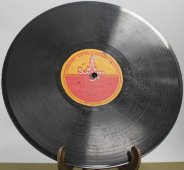 Советская старинная / винтажная пластинка 78 оборотов для граммофона / патефона с песнями Геши: «Полночь» и «Мечтательный ритм»
