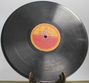Советская старинная / винтажная пластинка 78 оборотов для граммофона / патефона с песнями Геши: «Полночь» и «Мечтательный ритм»