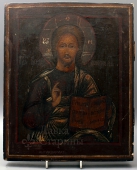 Икона «Господь Вседержитель», Россия, 2-я половина 19-го века, дерево, масло