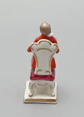 Статуэтка-миниатюра «Галантный кавалер», фарфор, Эрнст Боне и сыновья (Ernst Bohne & Söhne), Тюрингия, Германия, 1900-1910 гг.