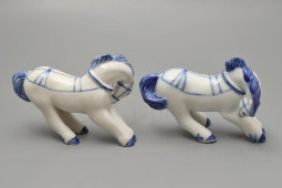 Статуэтки, скульптурная группа «Тройка», скульптор Горлов Д. В., анималистика ДФЗ Вербилки