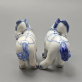 Статуэтки, скульптурная группа «Тройка», скульптор Горлов Д. В., анималистика ДФЗ Вербилки