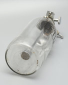 Старинная бутылка в стиле ар-деко для медицинского эфира, стекло, США, 1930-е