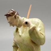 Фарфоровая статуэтка «Рыбак», фабрика Volkstedt, Германия, 1950-е гг.