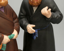 Статуэтка «Приезжие мужички», бисквит, Вербилки (бывш. Гарднер), 1924-27 гг. 