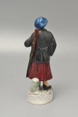 Агитационная статуэтка «Милиционерка», автор Данько Н. Я., фарфор ГФЗ, 1922 г.