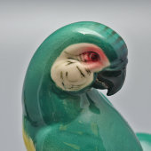 Статуэтка «Попугаи на ветке», фарфор, фабрика Hertwig & Co, Германия, 1941-58 гг.