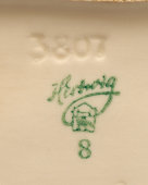 Статуэтка «Попугаи на ветке», фарфор, фабрика Hertwig & Co, Германия, 1941-58 гг.