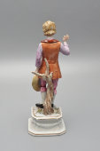 Статуэтка «Садовник», фарфоровая мануфактура Каподимонте (Capodimonte), Италия, 1-я пол. 20 в.