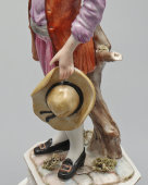 Статуэтка «Садовник», фарфоровая мануфактура Каподимонте (Capodimonte), Италия, 1-я пол. 20 в.