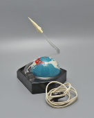 Сувенирный светильник, ночник «Ракета СССР», 1960-е, в рабочем состоянии