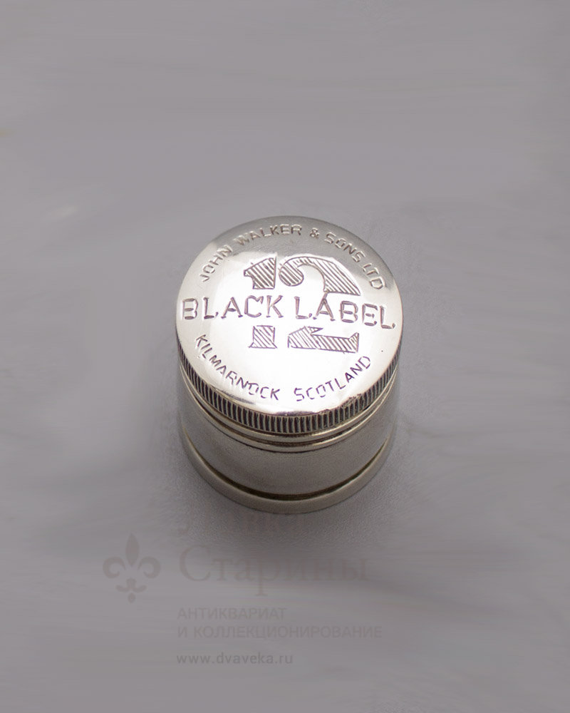 Бутылка из-под шотландского виски премиум класса «Johnnie Walker Black ...