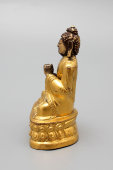 Старинная статуэтка Будды, чеканка, Китай, 19 в.