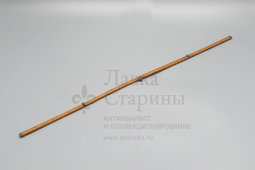 Антикварная складная линейка в 1 аршин (16 вершков и 28 дюймов), дерево, латунь, Великобритания для России, кон. 19, нач. 20 вв.