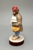 Старинная статуэтка «Продавец сбитня», бисквит, Гарднер, 1870-80 гг.