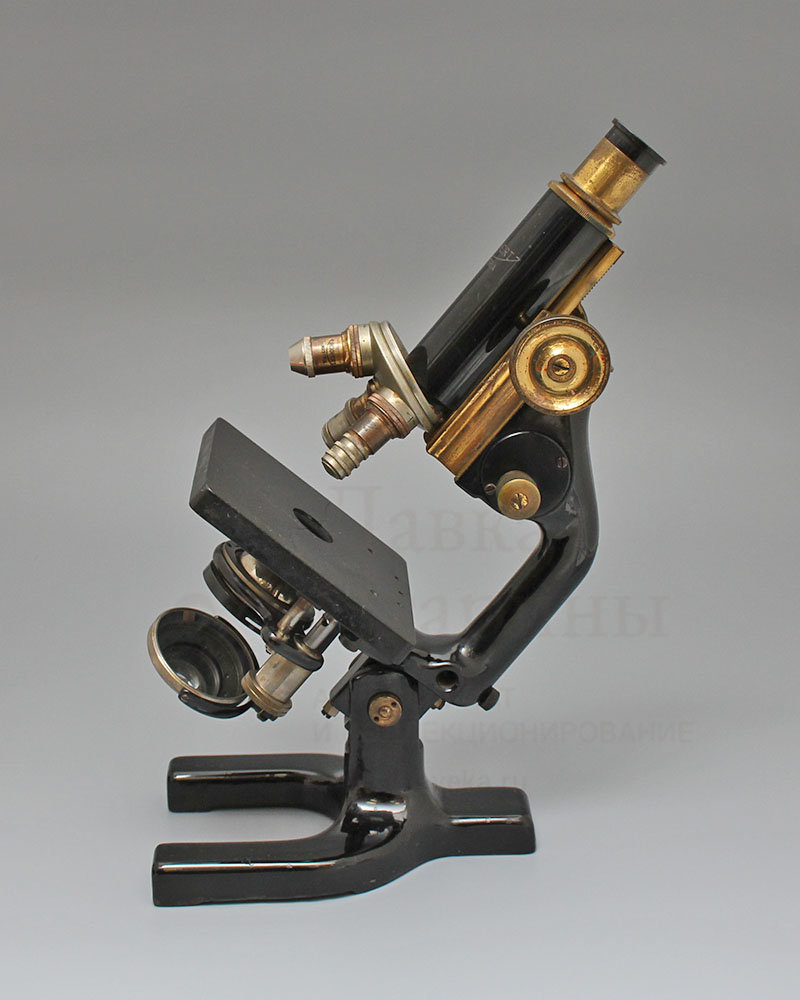 Купить старинный микроскоп «Рейхерт-а», Австрия, Вена, компания ...