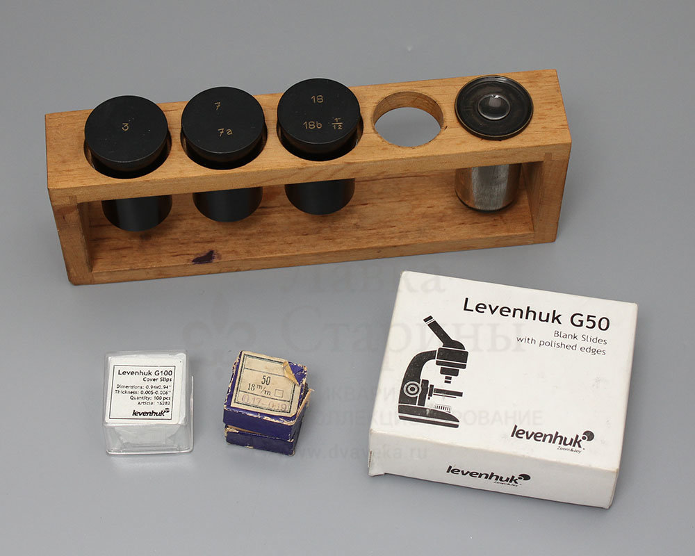 Купить старинный микроскоп «Рейхерт-а», Австрия, Вена, компания ...