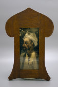 Портрет мусульманина, Россия, 19 век, бумага, акварель, дуб