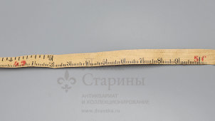 Старинная рулетка для измерений на железнодорожных путях, 10 м, кожаный корпус, Европа, кон. 19, нач. 20 вв.