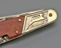 Советский складной карманный многофункциональный нож «Горький. Газель», сталь, сер. 20 в.