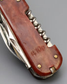 Советский складной карманный многофункциональный нож «Горький. Газель», сталь, сер. 20 в.